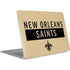 NFL New Orleans Saints Gold Performance Series Apple MacBook Air Skin