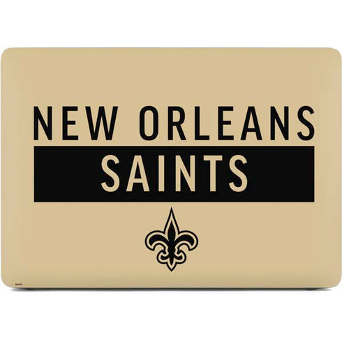 NFL New Orleans Saints Gold Performance Series Apple MacBook Air Skin