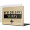 NFL New Orleans Saints Gold Performance Series MacBook Pro 14in (2021-24) Case plus Skin