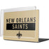 NFL New Orleans Saints Gold Performance Series MacBook Pro 14in (2021-24) Case plus Skin