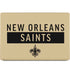 NFL New Orleans Saints Gold Performance Series MacBook Skins