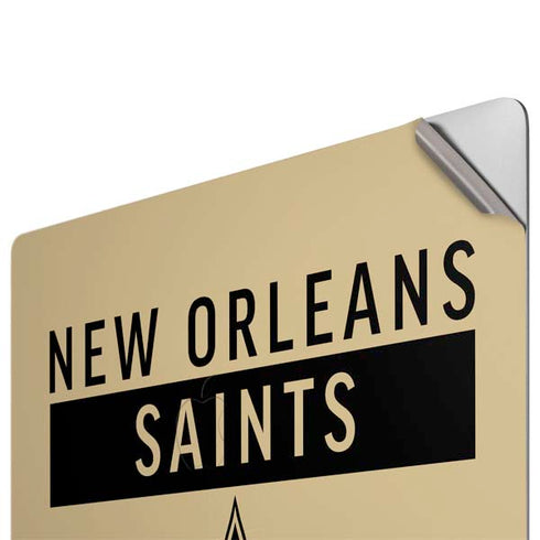NFL New Orleans Saints Gold Performance Series Apple MacBook Pro 16-inch Skin