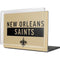 NFL New Orleans Saints Gold Performance Series MacBook Cases