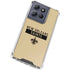 NFL New Orleans Saints Gold Performance Series Moto G Play 5G (2025) Clear Case