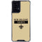 NFL New Orleans Saints Gold Performance Series Moto G Power 5G (2024) Clear Case