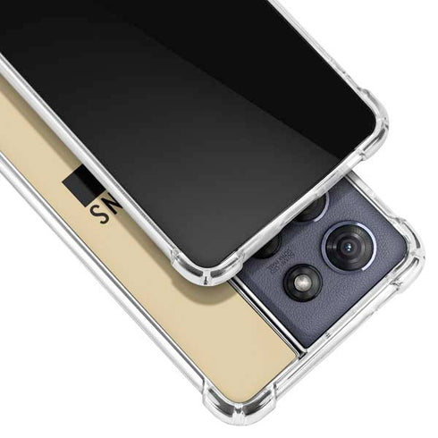 NFL New Orleans Saints Gold Performance Series Moto G Stylus 5G (2025) Clear Case