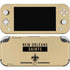 NFL New Orleans Saints Gold Performance Series Nintendo Skins