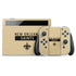 NFL New Orleans Saints Gold Performance Series Nintendo Skins