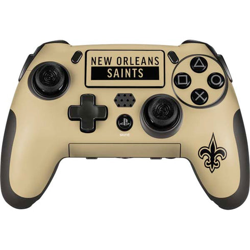 NFL New Orleans Saints Gold Performance Series PlayStation Scuf Vantage 2 Controller Skin