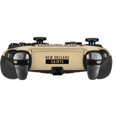 NFL New Orleans Saints Gold Performance Series PlayStation Scuf Vantage 2 Controller Skin