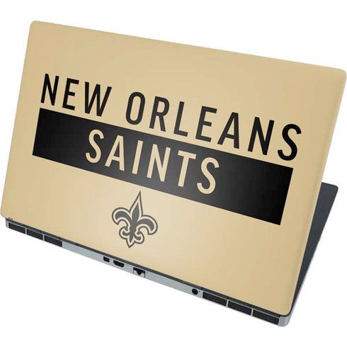 NFL New Orleans Saints Gold Performance Series Dell Precision Skin