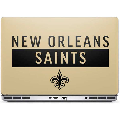 NFL New Orleans Saints Gold Performance Series Dell Precision Skin