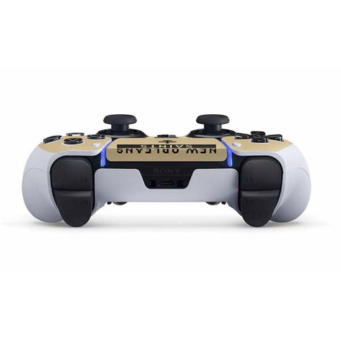 NFL New Orleans Saints Gold Performance Series PS5 DualSense Edge Pro Controller Skin