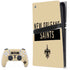 NFL New Orleans Saints Gold Performance Series PS5 Pro Bundle Skin