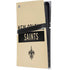NFL New Orleans Saints Gold Performance Series PS5 Pro Console Skin