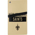 NFL New Orleans Saints Gold Performance Series PS5 Pro Disk Console Skin