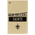NFL New Orleans Saints Gold Performance Series PS5 Slim Digital Edition Console Skin