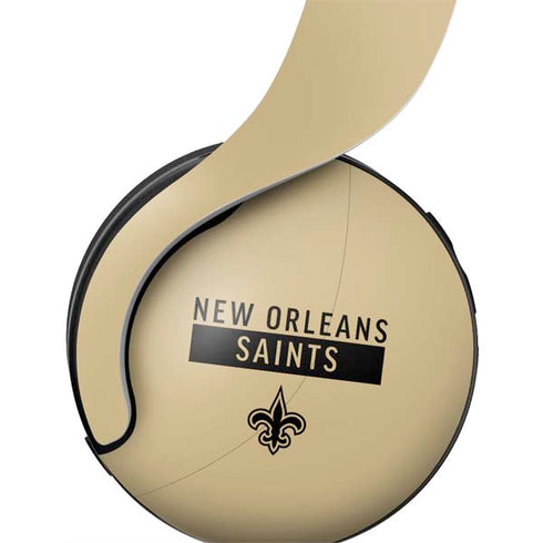 NFL New Orleans Saints Gold Performance Series PULSE 3D Wireless Headset for PS5 Skin
