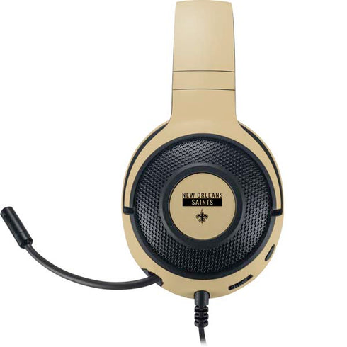 NFL New Orleans Saints Gold Performance Series Razer Kraken X Skin
