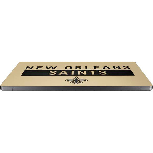 NFL New Orleans Saints Gold Performance Series Surface Laptop 7 13.8in Skin