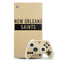 NFL New Orleans Saints Gold Performance Series Xbox Series X Skins