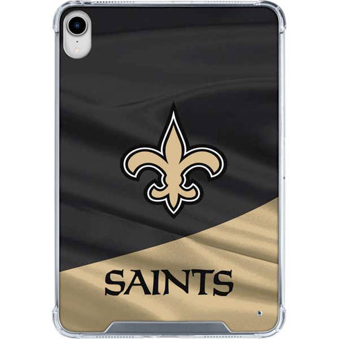 NFL New Orleans Saints iPad 11th Gen (2025) Clear Case
