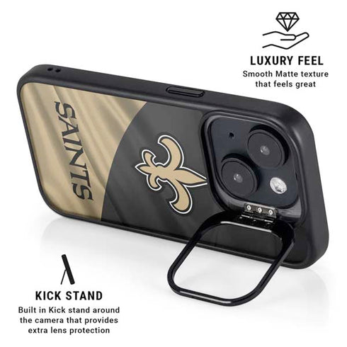 NFL New Orleans Saints iPhone 13 Kickstand Case