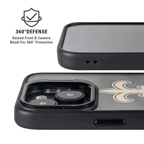 NFL New Orleans Saints iPhone 15 Kickstand Case