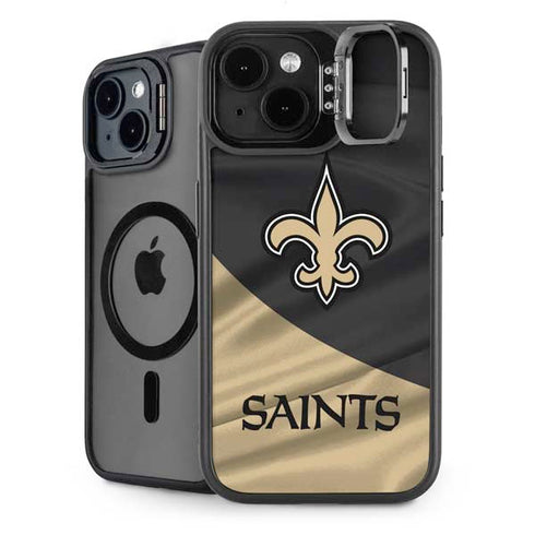 NFL New Orleans Saints iPhone 15 Plus Kickstand Case