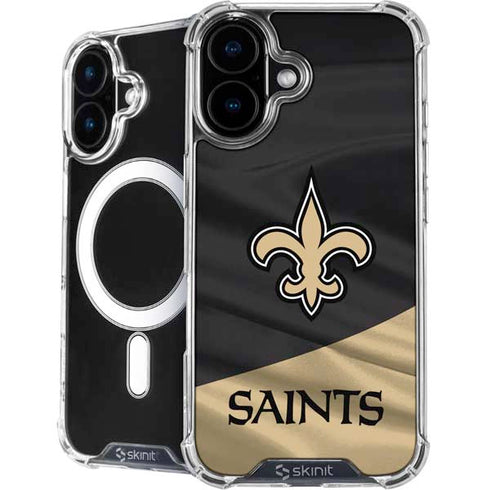 NFL New Orleans Saints iPhone 16 MagSafe Case