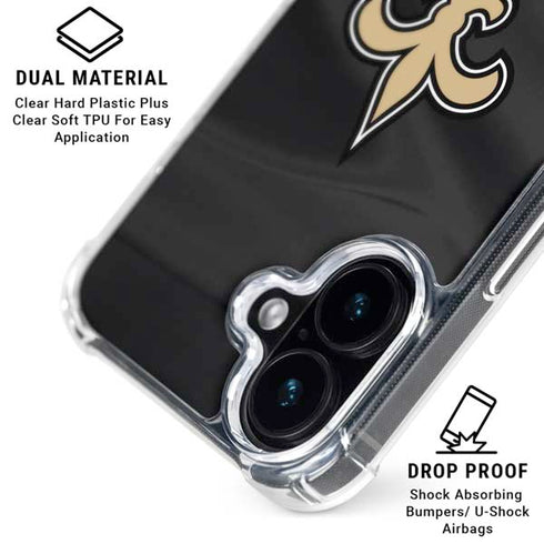 NFL New Orleans Saints iPhone 16 MagSafe Case
