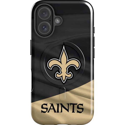 NFL New Orleans Saints iPhone 16 Magsafe Impact Case