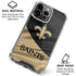 NFL New Orleans Saints iPhone 16 Pro Clear Case