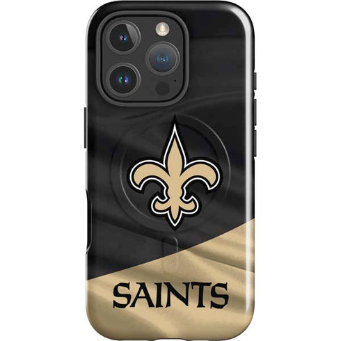 NFL New Orleans Saints iPhone 16 Pro Magsafe Impact Case