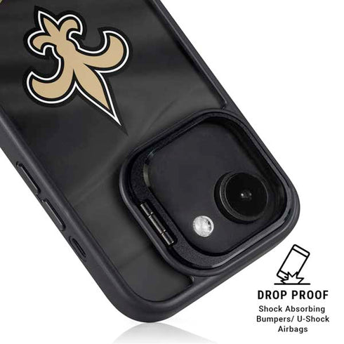 NFL New Orleans Saints iPhone 16e Kickstand Case