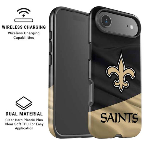 NFL New Orleans Saints iPhone 17 Air Magsafe Impact Case