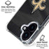 NFL New Orleans Saints iPhone 17 Clear Case