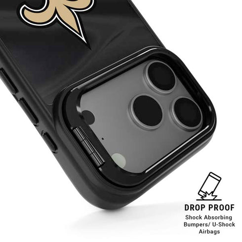NFL New Orleans Saints iPhone 17 Pro Max Kickstand Case