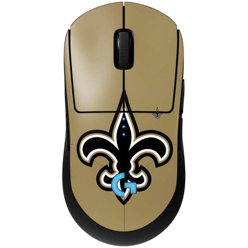 NFL New Orleans Saints Large Logo G Pro Wireless Gaming Mouse Skin