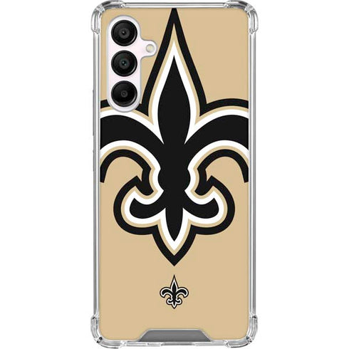 NFL New Orleans Saints Large Logo Galaxy A16 5G Clear Case