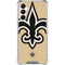 NFL New Orleans Saints Large Logo Galaxy A16 5G Clear Case