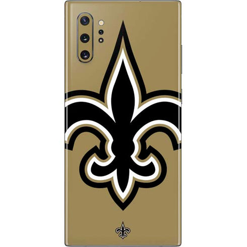 NFL New Orleans Saints Large Logo Galaxy Note 10 Plus Skin