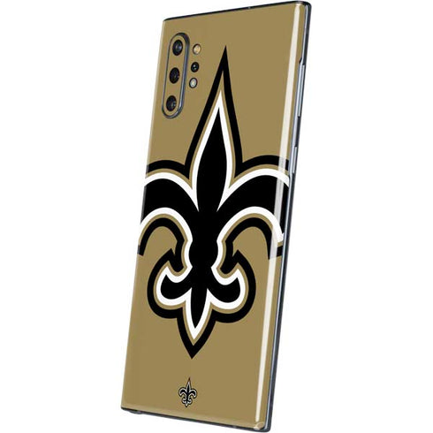 NFL New Orleans Saints Large Logo Galaxy Note 10 Plus Skin