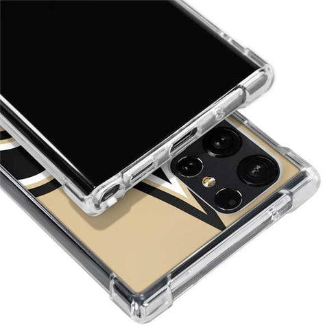 NFL New Orleans Saints Large Logo Galaxy S23 Ultra Clear Case