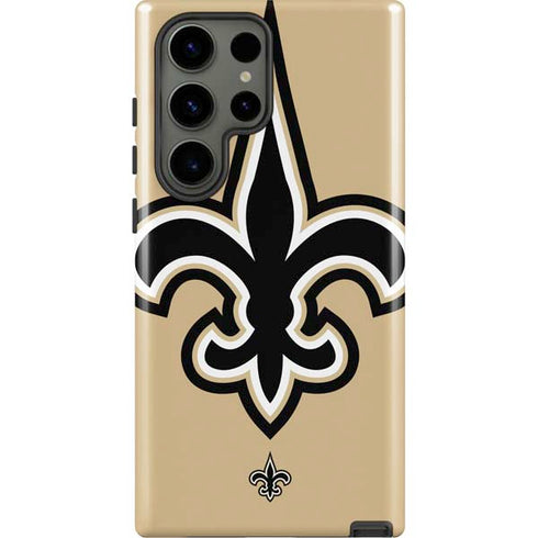 NFL New Orleans Saints Large Logo Galaxy S23 Ultra Pro Case