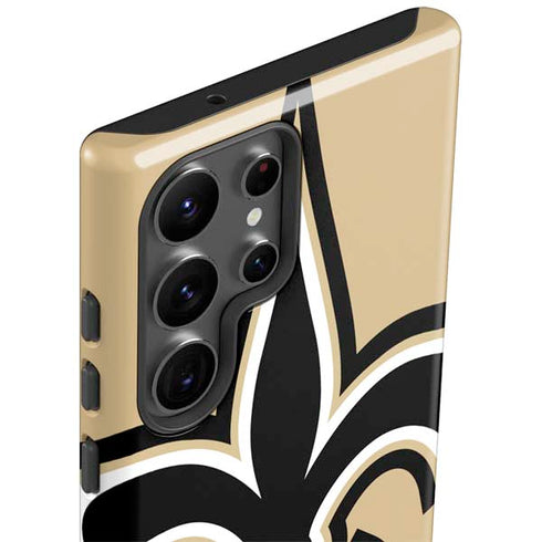 NFL New Orleans Saints Large Logo Galaxy S23 Ultra Pro Case