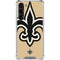 NFL New Orleans Saints Large Logo Galaxy S24 FE Clear Case