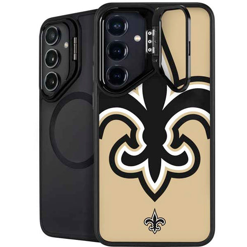 NFL New Orleans Saints Large Logo Galaxy S24 FE Kickstand Case