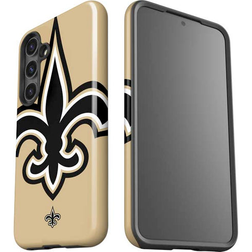 NFL New Orleans Saints Large Logo Galaxy S25 Impact Case