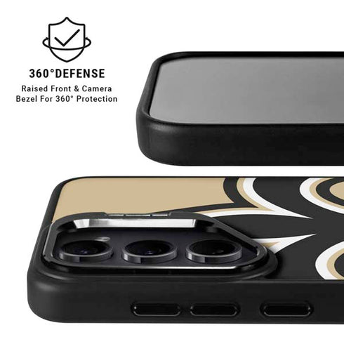 NFL New Orleans Saints Large Logo Galaxy S25 Kickstand Case